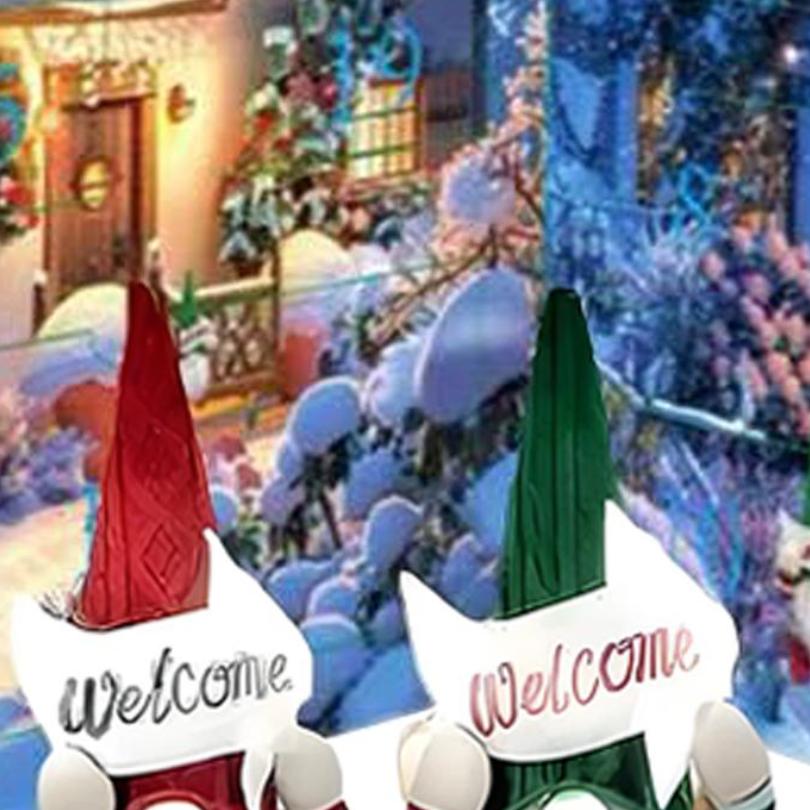 

2025 Christmas Gnome Calendar 24-day Christmas Countdown Gnome Dolls Calendar Cute Doll Figures Ornament Dwarfs Table Decor S