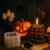DIY Halloween Kürbis Silikon für Kerzenherstellung, Aromatherapie-Kerze, Heimdekoration (Single )