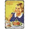 USSR Food Commissar Vintage Metal Sign Kitchen Decor 20x30cm