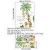 Half Sun Wallpaper Decal Sunshine Vinyl Wall Stickers Boho Nursery Baby Room Wall Stickers Self-Adhesive Bedroom Home Decor