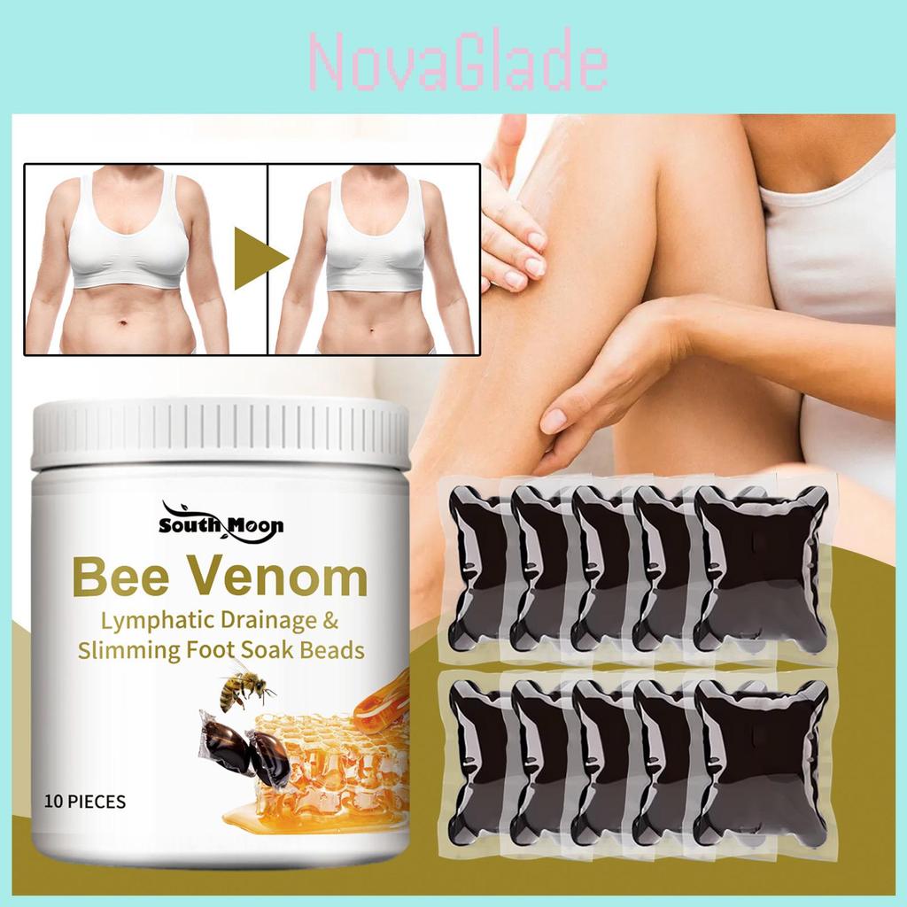 Honey Bee Venom Foot Soak Beads For Relaxing And Cleansing With Moisturizing Benefits