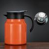 800/1000ml Thermal Coffee Pot Double Travel Kettle Portable Stewing Teapot  Office