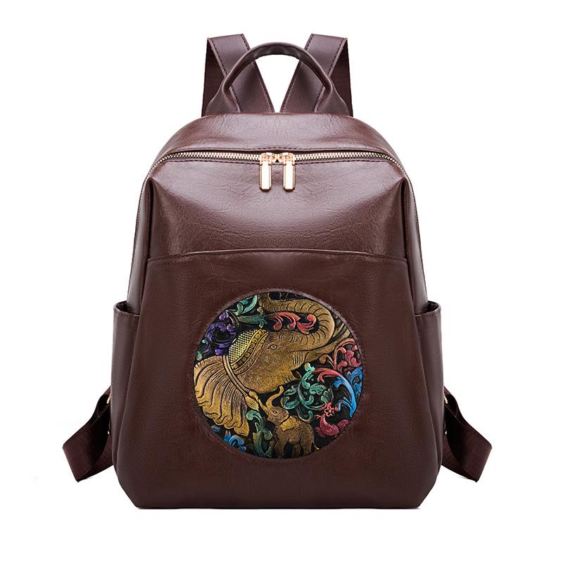 

Ladies Casual Back Pack Designer Leather Women Shoulder Bag Luxury Travel Bags Large Capacity Backpacks Daily Use
