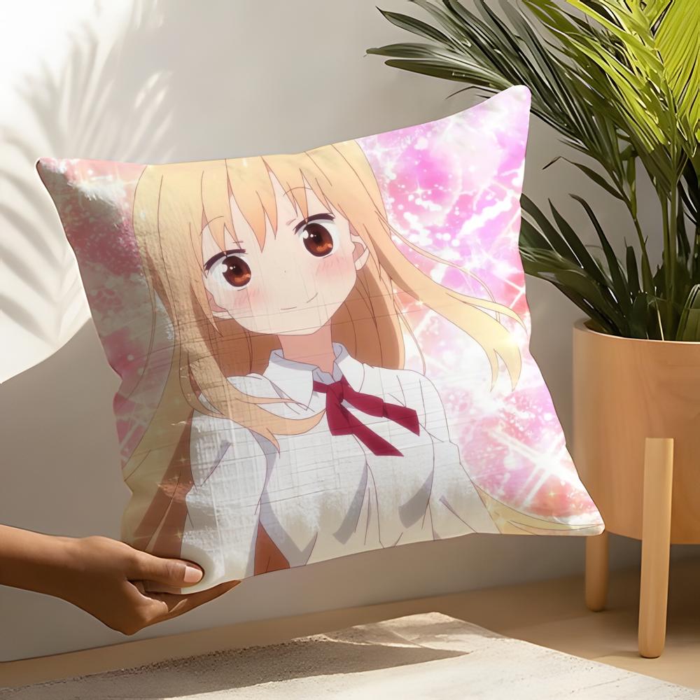 Cute Uumaru ddoma anime Pillow Case Home Living Room Decoration Linen Pillow Cases Cushion Cover