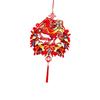 Chinese New Year Hanging Decorations 2026 Horse Window Bowknot Decorative Christmas Tree 75x35cm Traditional Chinese Characters