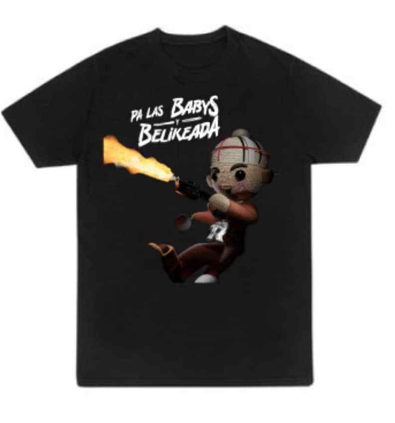 Fuerza Regida Pa Las Baby s Belikeadas T shirt S-5X New Corridos Tumbados 2023 Unisex T-Shirt S