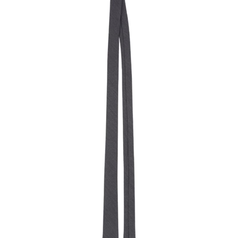 13MONTH Classic Slim Necktie (CHARCOAL)