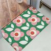 O-Orla Kiely Flower Floor Mat Cozy Flannel Soft Thick Non-Slip Mat For Living Room Bedroom Kitchen Decor Rugs