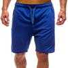 Męskie bawełniane spodenki Jednokolorowe codzienne spodenki Luźne spodenki plażowe Szorty Streetwear Modne pantalony