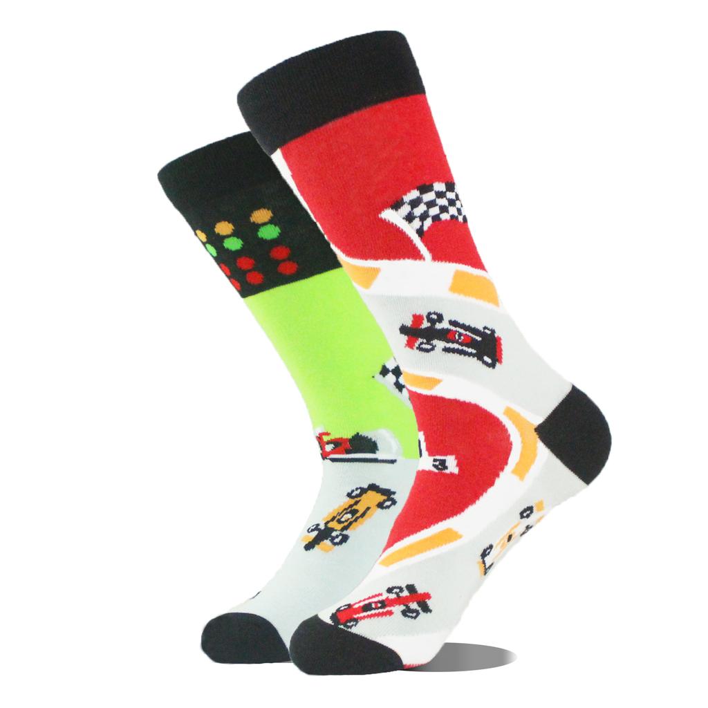 AB Professional Design Funny Socks Men Happy Animal Music Beer Skarpetki Sokken Hip Hop Big Size Meias Skateboard Divertidos