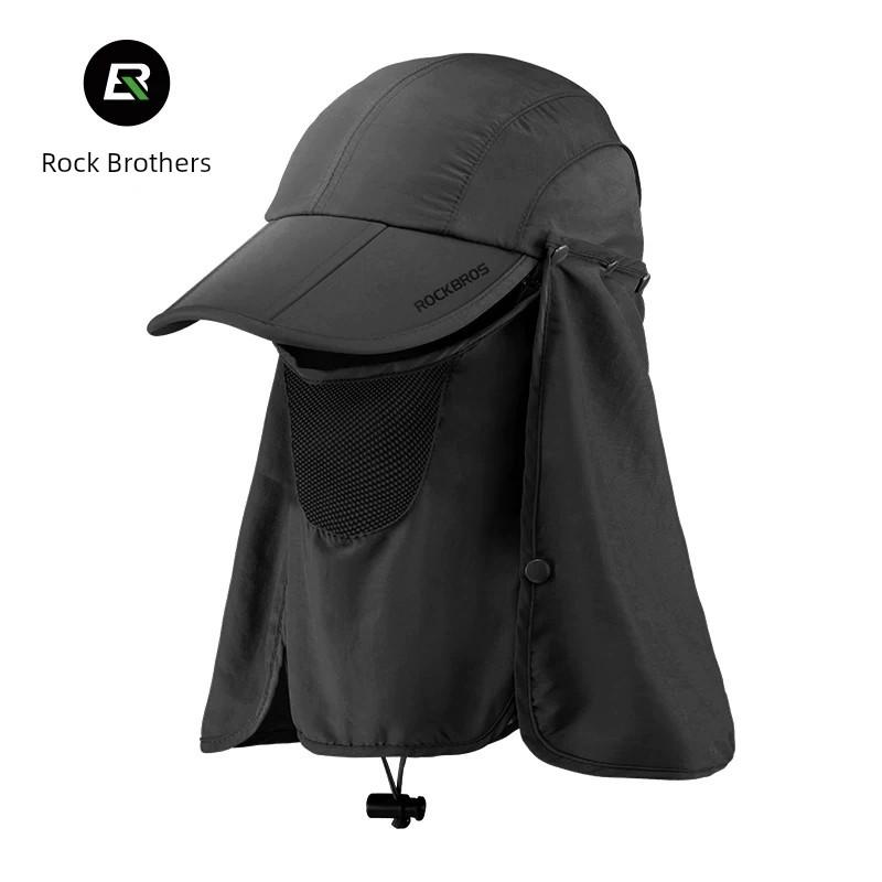 Rockbros Ice Silk Sun Protection Mask Full Face Summer Headgear Men's Outdoor Cycling Fixture Bicycle Fishing Scarf