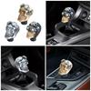 Skull Head Manual Gear Shifts Knob Shifts Lever Automotive Enthusiasts Novelty Decoration for Car Interior Enhancement
