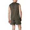 adidas Power Tank Top Szybkoschnąca Kamizelka Sportowa Fitness Męska Top Ciemnooliwkowy Zielony Czarny JD8457