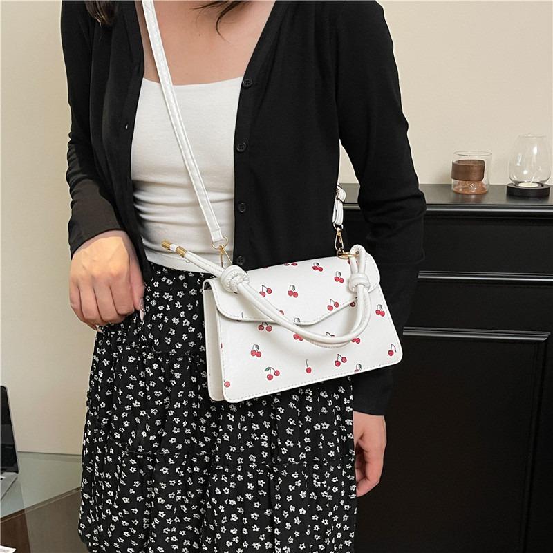 Beautiful Daily Commuting Texture Women's Portable Shoulder Messenger Bag Summer New Versatile Small Square Bag