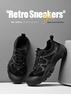 2025 Men's Breathable Mesh Hiking Shoes - Non-Slip, Closed Toe, Casual Outdoor Sports Footwear
