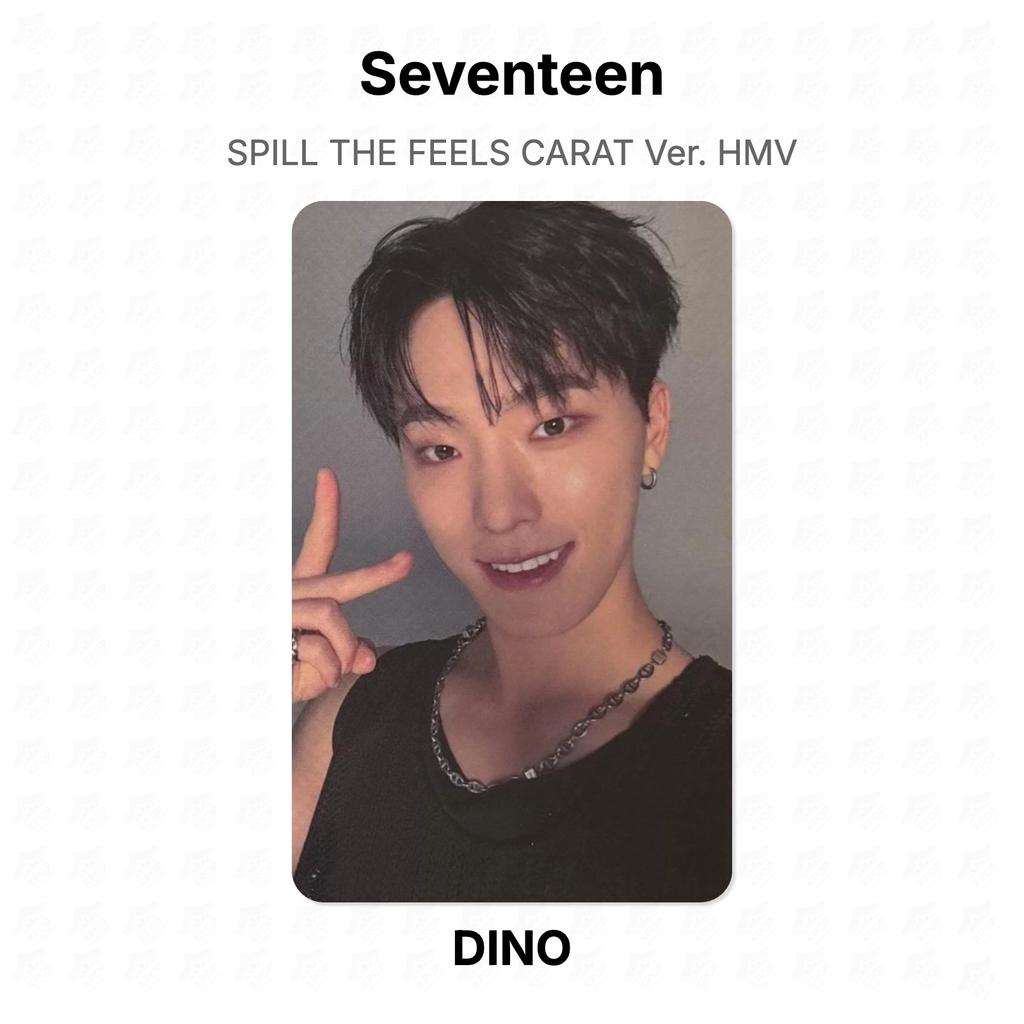 Seventeen SPILL THE FEELS CARAT Ver. HMV Official Photocard