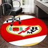 1PC Rayo Majestic Emblem Round Rug for Livingroom,Bedroom, Palyroom, Chair Rug, Area rug, Circle Carpet, Large Size Fan Christmas gift