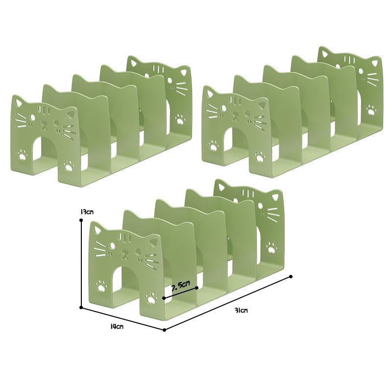 Kitten Shoe Storage Rack Shoe Rack Acrylic Box Entry-Level Simple Shoe Cabinet Partition Shoe Box Large Capacity Space Saving