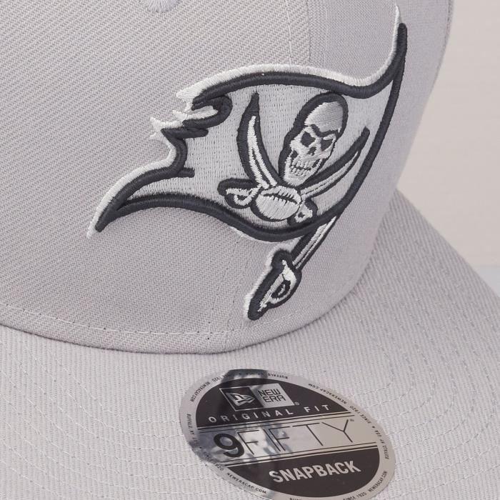 Snapback-Kappe New Era 9Fifty - Tampa Bay Buccaneers grau - Erwachsene Herren - 100% Polyester - Sportbekleidung
