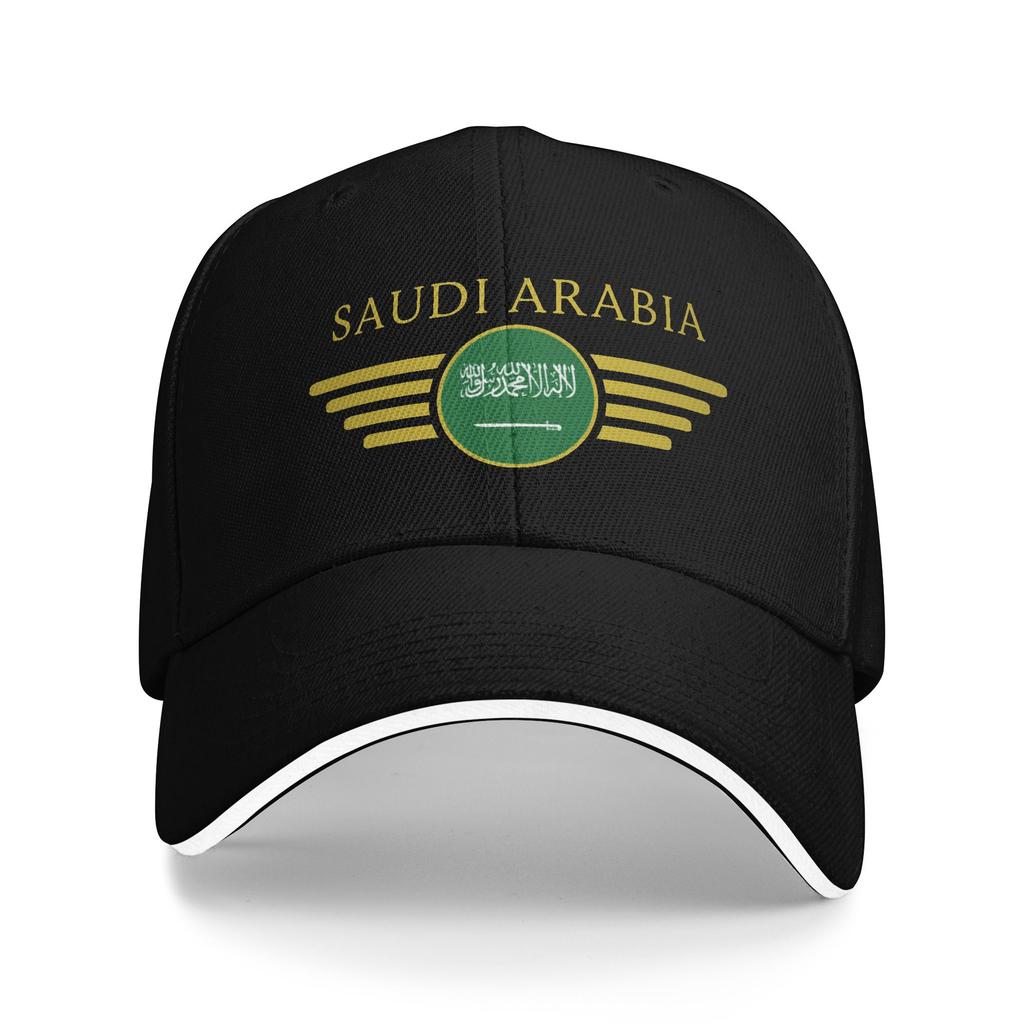 Custom Fashion Emblem of Saudi Arabia Baseball Cap Women Unisex Adjustable  Dad Hat Sports Snapback Hats