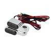 Moto MotoBike LED Mini Clignotant Pour Harley Scooter Guidon Embout de Guidon Lampe Clignotante Indicateurs Feu Arrière