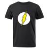 ה-BIG BANG Theory T-Shirt The BIG Print Print Lightning T-Shirt לגברים בגדי כותנה במידות גדולות קז'ואל רחוב קצר שרוולים מצחיקים