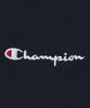CHAMPION Small Script Logo Crewneck Sweatshirt Normal Navy