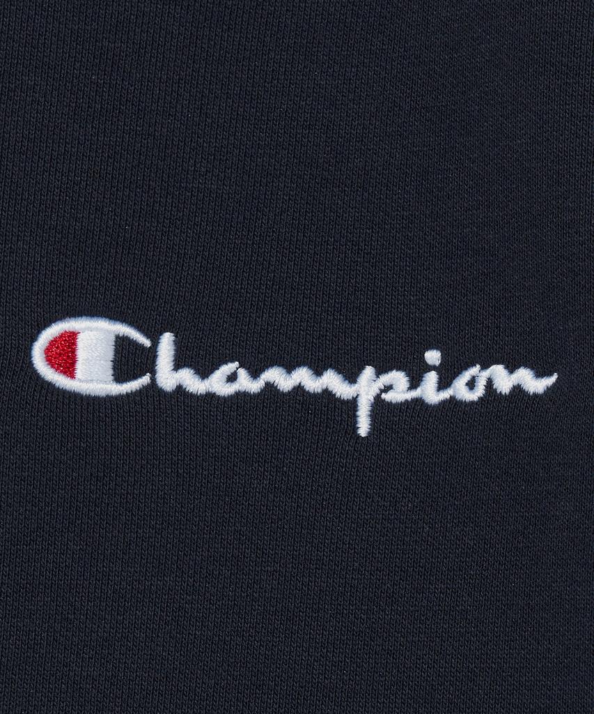 CHAMPION Small Script Logo Crewneck Sweatshirt Normal Navy