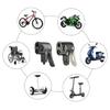 Ergonomic Bike Pumps Nozzle With 3 Valves Adapters For Quick And Comfortable Inflation Of Various Items