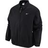 Nike Solid Color Logo Casual Collar Jacket Unisex Jackets Black DQ6335-010