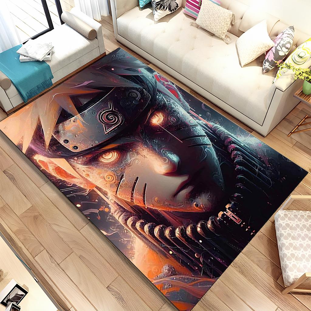 3D I-Itachi Cartoon Japan Anime Carpet Rug for Living Room Bedroom Home Sofa Decoration,Kids Play Non-slip Floor Mat