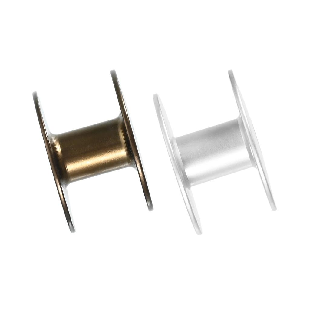 5Pcs 23mm Aluminum Bobbin B1805-205-000 For BROTHER Sewing Machines BAS-304  BAS-310 BAS-311 BAS-311F BAS-314 326 Silver/Bronze
