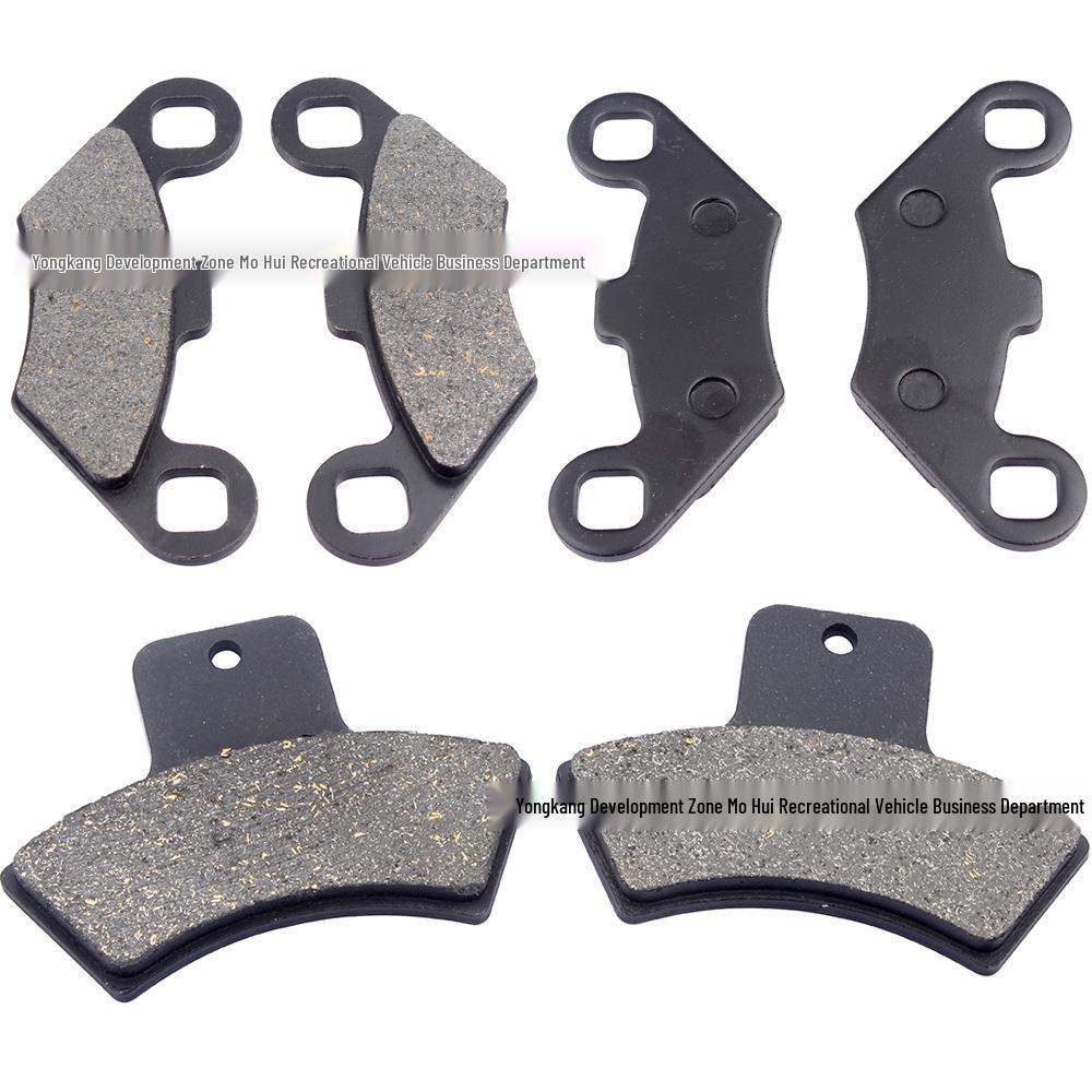 Front and Rear Brake Pads for POLARIS ATV Xpedition, Sportsman 335, 500, Worker Semi-metallic
