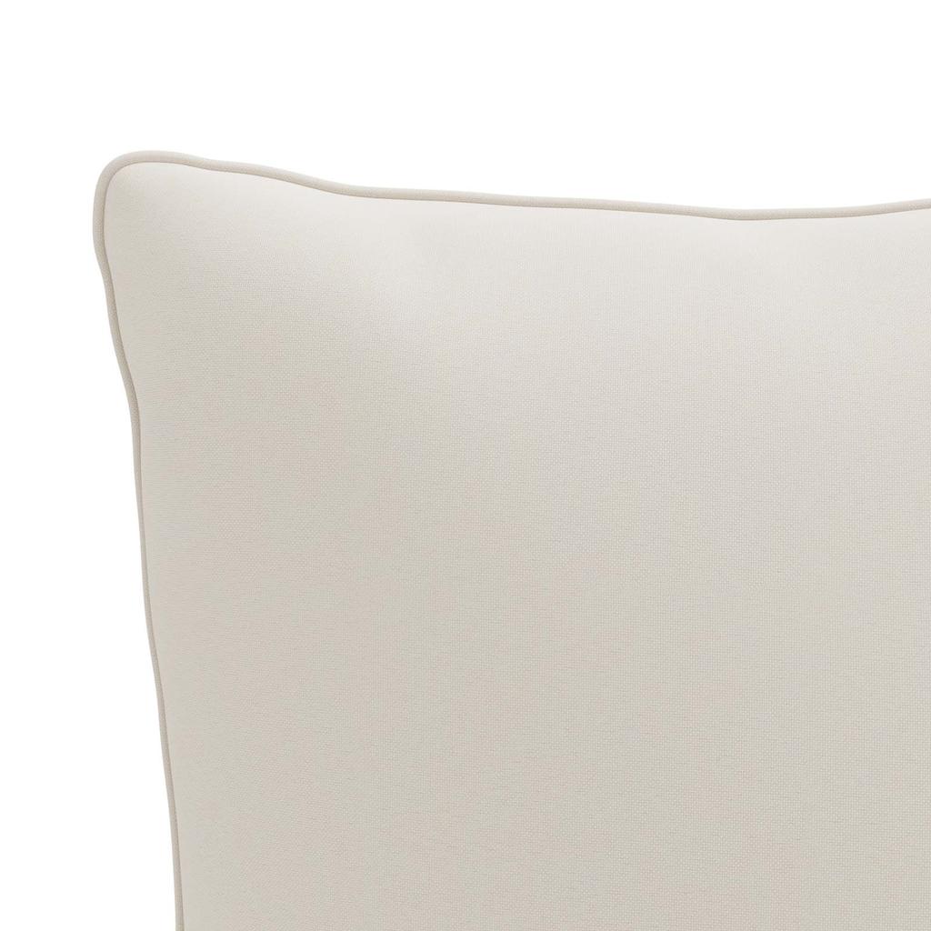 1 piece Back Cushion PUTTEN 100percent Polyester White