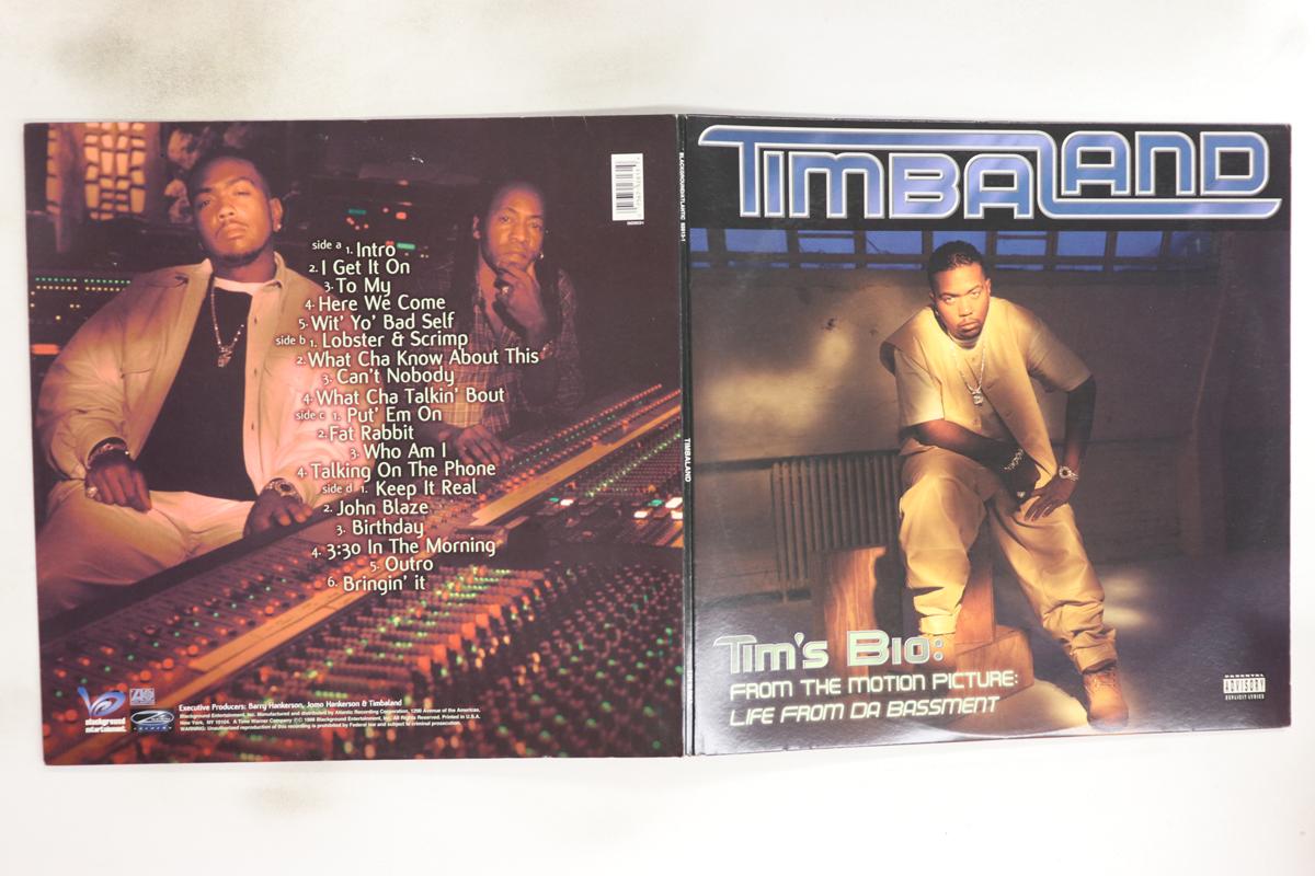 

LP Record TIMBALAND - Tim s Bio: From The Motion Picture: 928131 BLACKGROUND 1998 US Rap & Hip-Hop/R&B Used