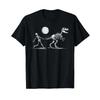 Funny Skeleton T Rex Boys Girls Walking A Dinosaur Shirt Vintage Graphic Fashion Homme Stylish Designer Clothes Soft