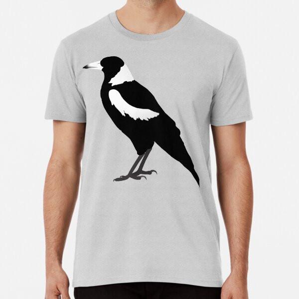 Magpie TShirt Made in Australia Unisex T-Shirt XL