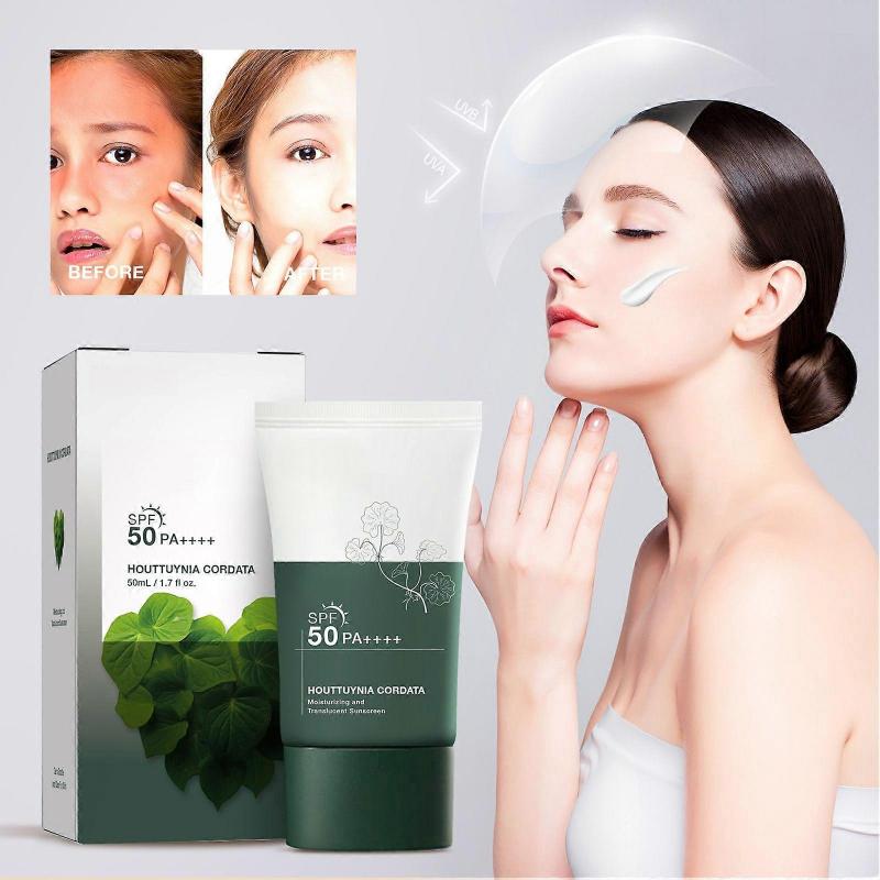 Silky Moisture Sunscreen, Sunscreen Moisture Daily Sunscreen, Hydrating, Moisturizing, SPF 50+ PA++++ Clear Filter Sun Essence