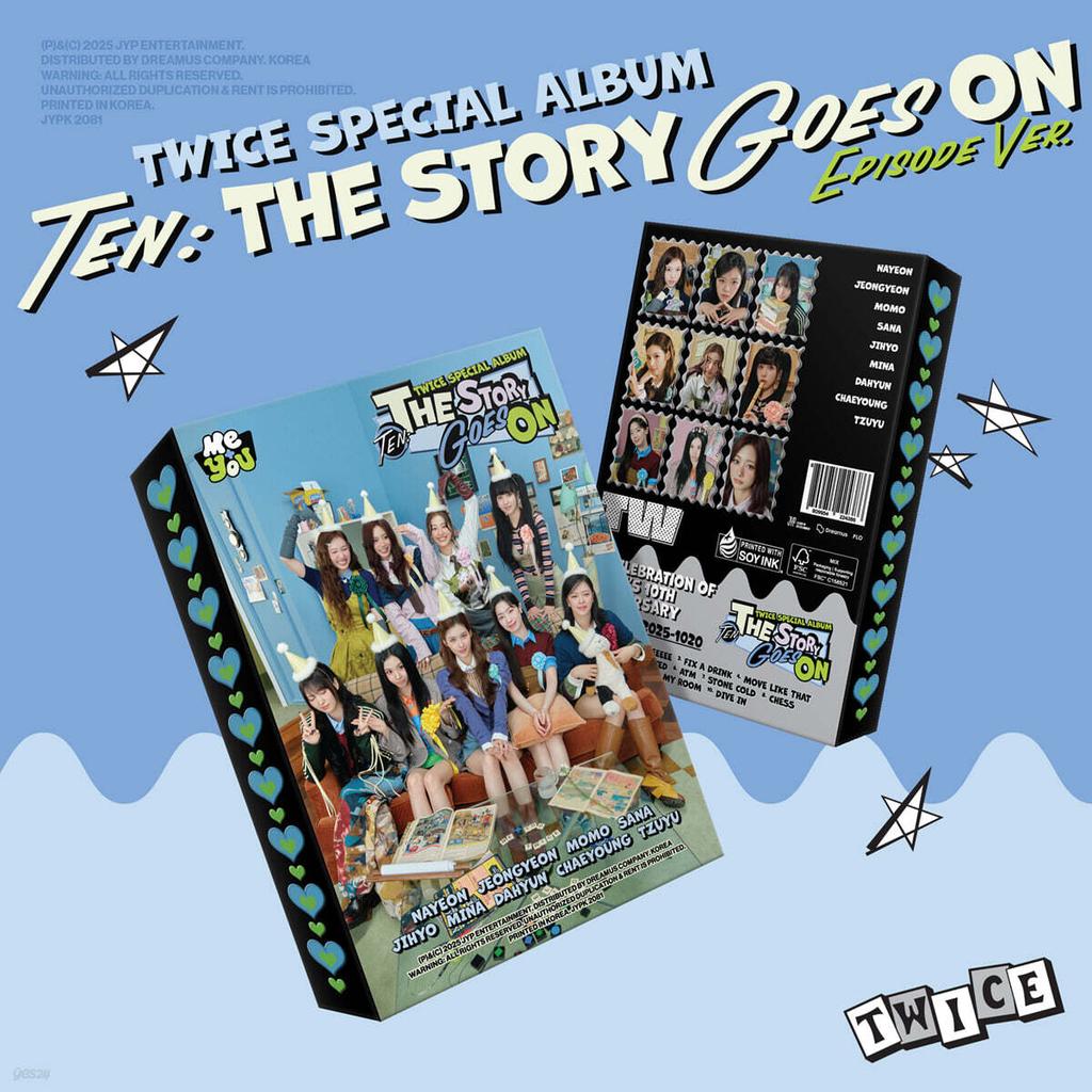 TWICE - TEN: The Story Goes On / Special Album (EPISODE ver.)