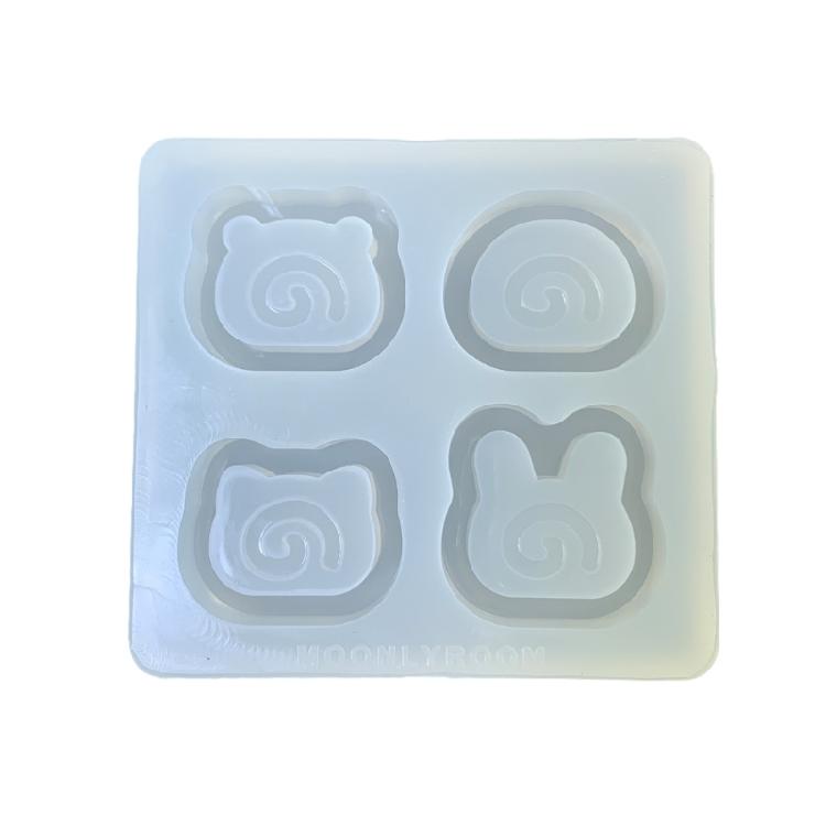 Decorative Silicone Hnagings Molds Reusable Jewelry Molds with Delicate Designs for DIY Necklace and Earring Making