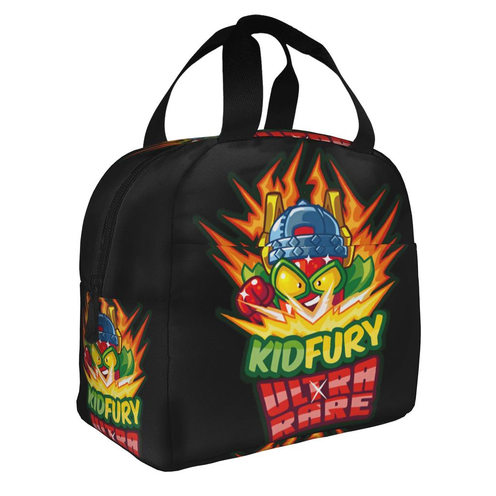Custom S-Super Z-Zings Cartoon Insulated Lunch Bag for Camping Travel Game Waterproof Thermal Cooler Lunch Box Women Men