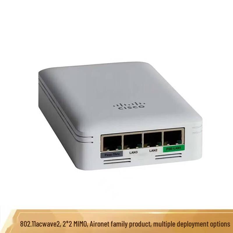 

Cisco AIR-AP1815W-H-K9 Gigabit Dual-Band Indoor Wireless AP