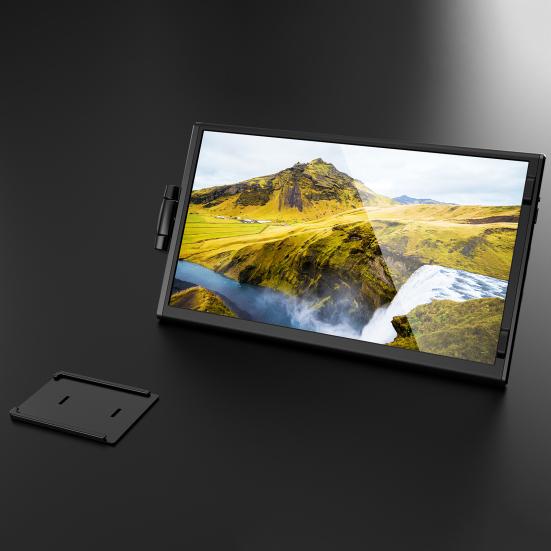 14,1-tommers bærbar utvidelsesskjerm FHD IPS HDMI-kompatibel Type-C 3.1 Justerbar datamaskin bærbar datamaskin telefon utvidelsesskjerm