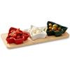 Kerstbord Schalen voor Snacks Voorgerechten Tapas Sauzen Dips Tafel