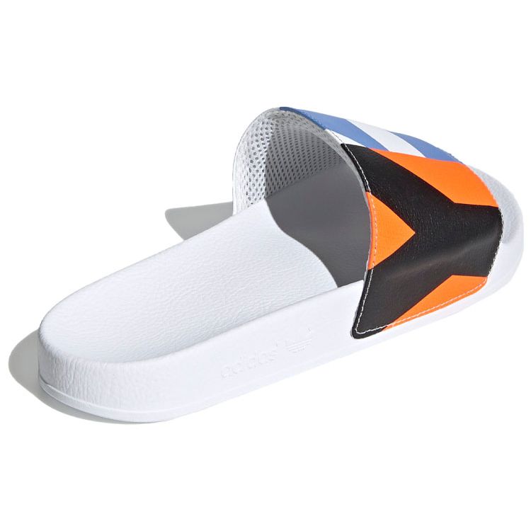 adidas Y-3 Adilette Slide Graphic Print Unisex Sneakers Multi-Color Footwear-White FW9742