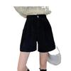 Plus Size High Waist Corduroy Wide Leg Pants Bootcut Shorts for Women - Petite Casual Autumn Winter 2024