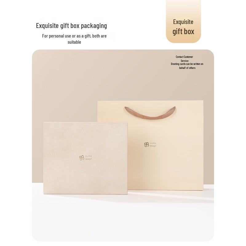 JIUMU Mulberry Silk Scarf Gift Box