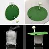 WTEMPO 1PC Green Lotus Leaf Shape Floor Drain Anti-odor Silicone Mat Sewer Anti-insect Plug Mat Bathroom Anti-odor Sealed Floor Drain Cover
