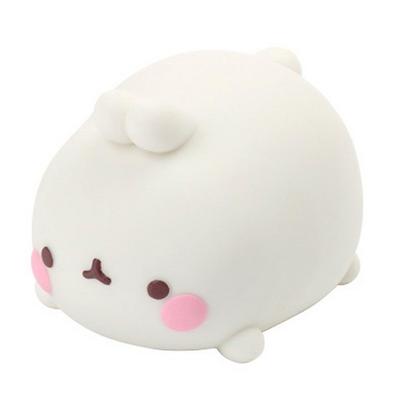 Molangi Mochi Molang Squishy Branco E01, 1 peça, brinquedos populares na Coreia