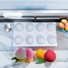 8-Cavity 3D Longevity Peach Silicone Mold - Jelly Mousse Cake French Dessert Aromatherapy Candle Baking Tool